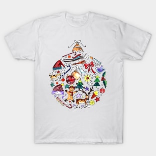 Christmas Ball Theme T-Shirt